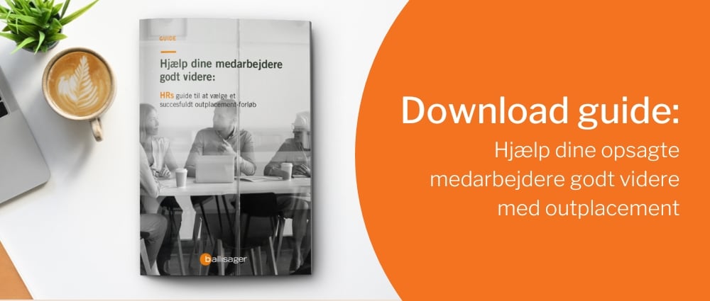 Download guide - Hjælp dine opsagte medarbejdere godt videre med outplacement