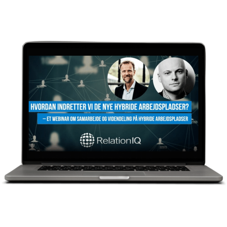 Webinar om hybride arbejdspladser - RelationIQ